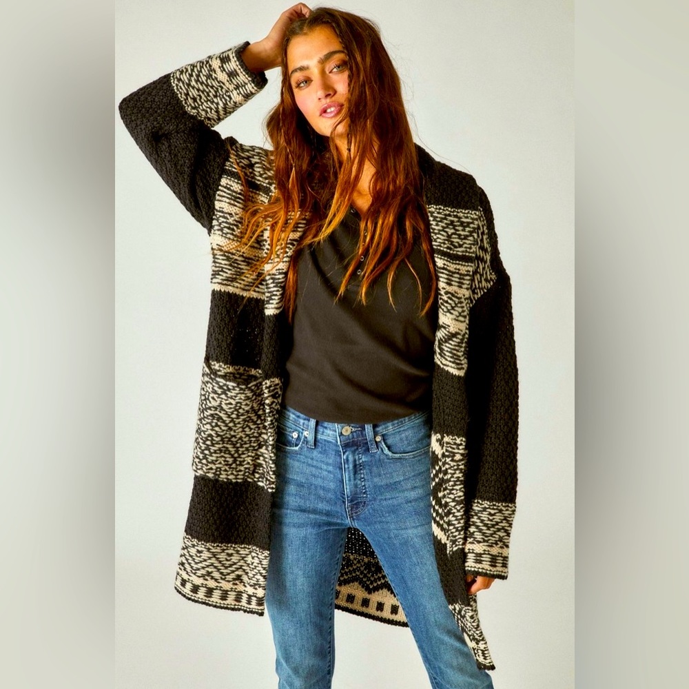 Fair Isle Coatigan